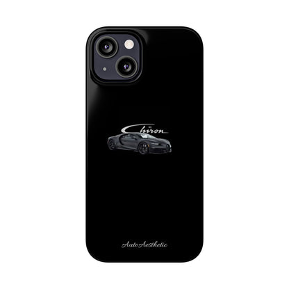 Bugatti chiron black Phone Case