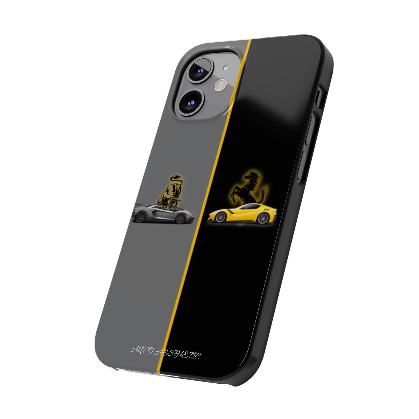 Lamborghini vs Ferrari Phone Case