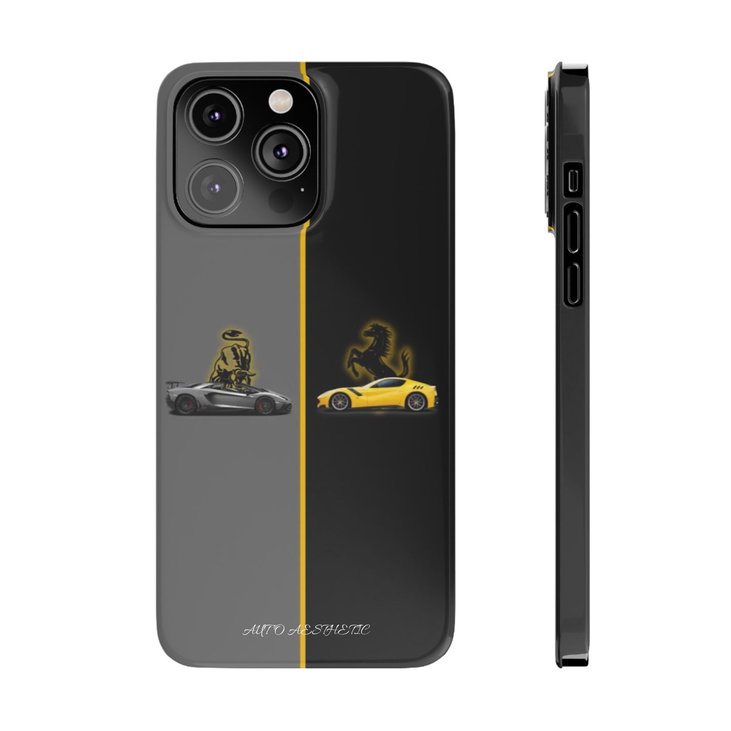 Lamborghini vs Ferrari Phone Case