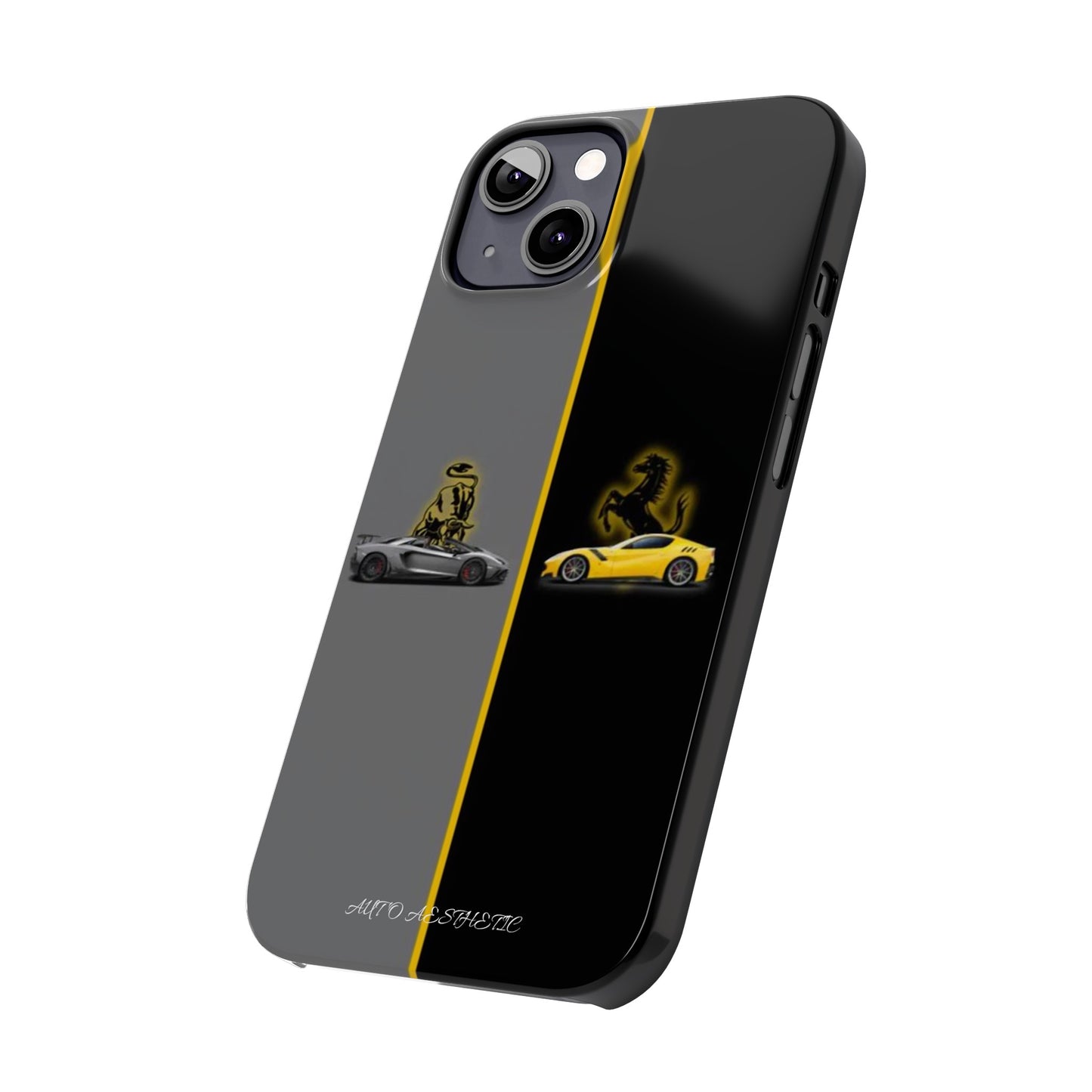 Lamborghini vs Ferrari Phone Case