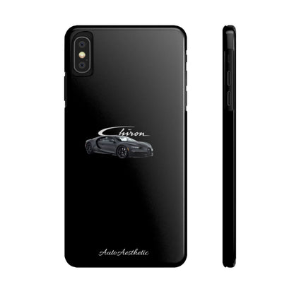 Bugatti chiron black Phone Case