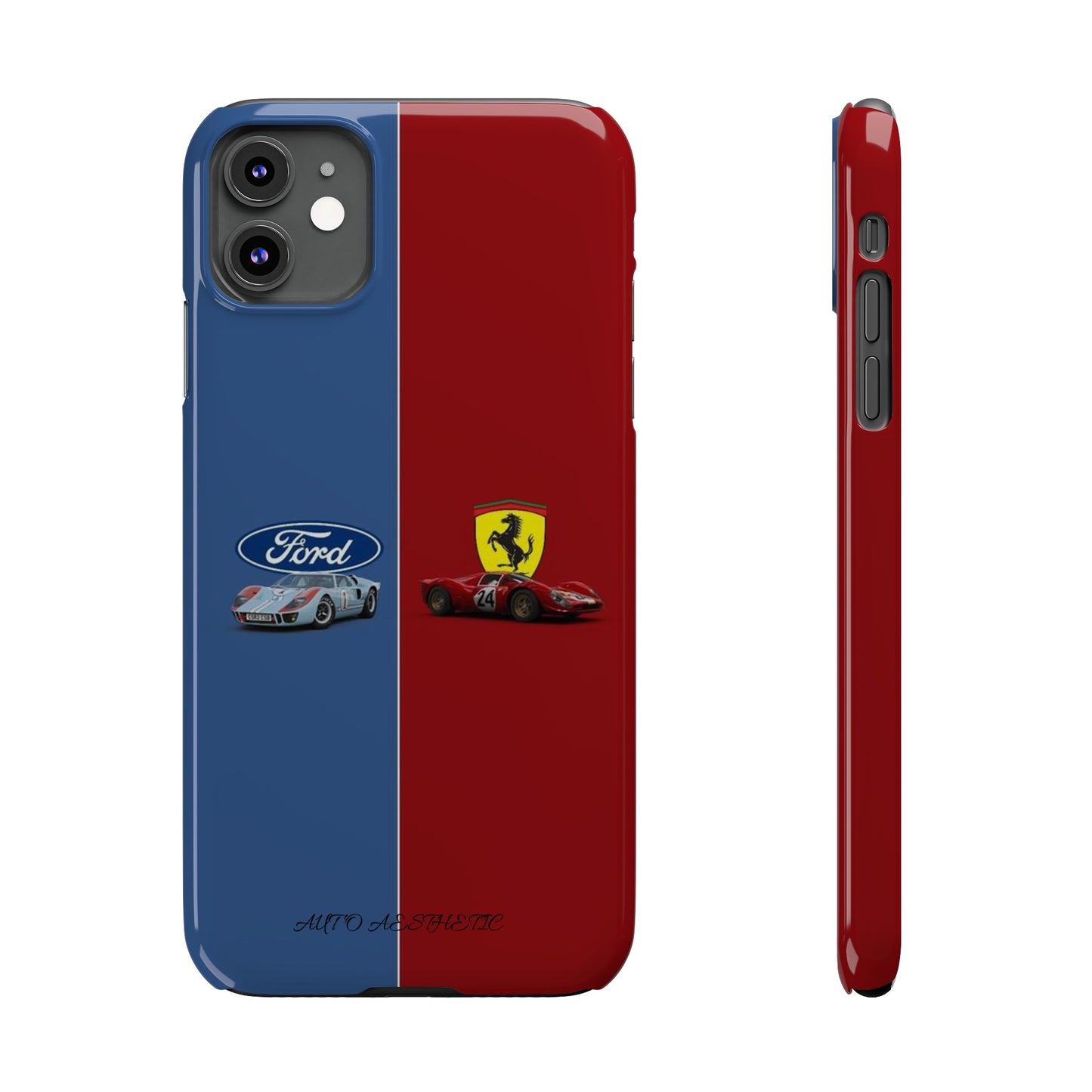 Ferrari vs Ford Phone Case