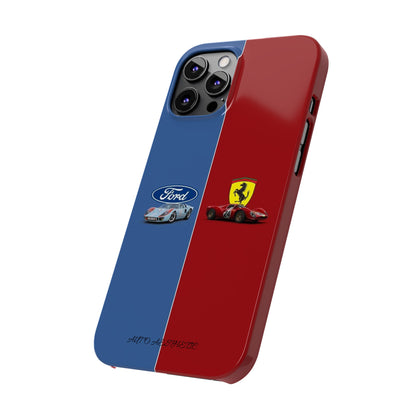 Ferrari vs Ford Phone Case