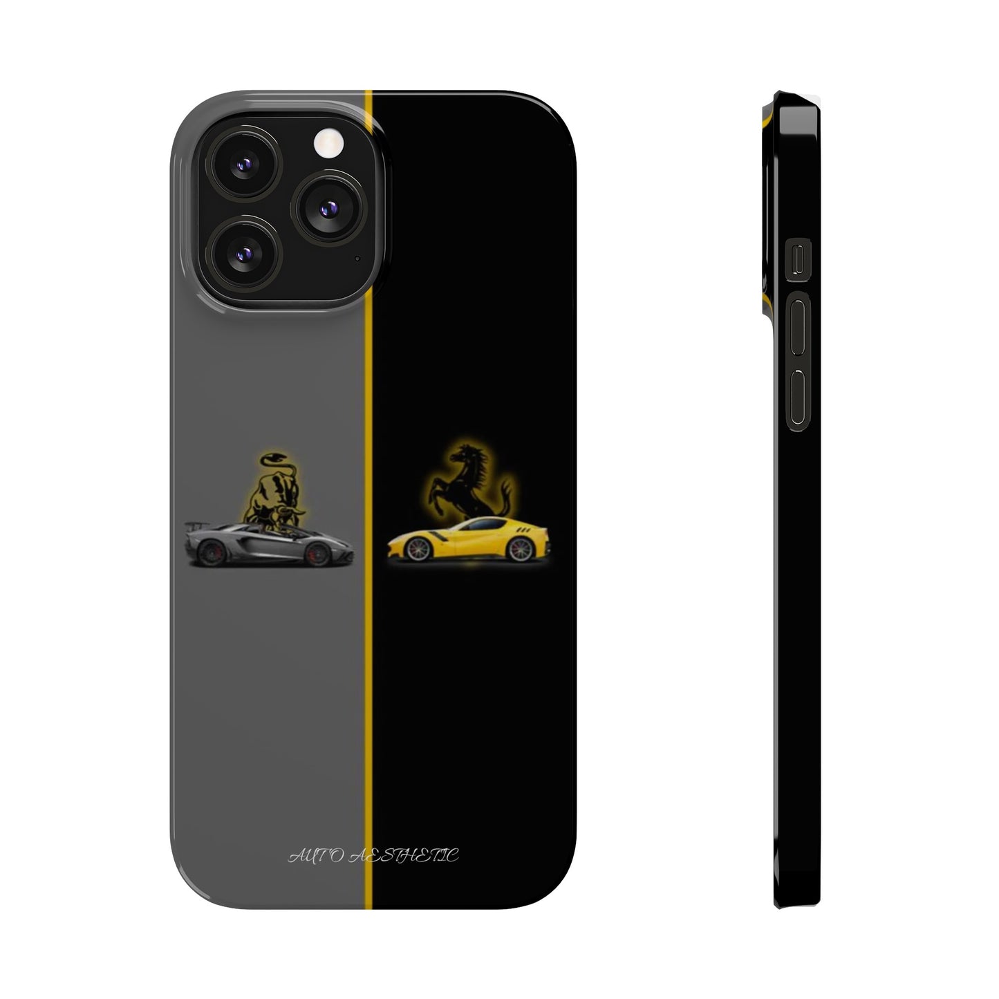 Lamborghini vs Ferrari Phone Case