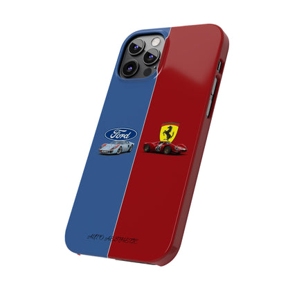 Ferrari vs Ford Phone Case