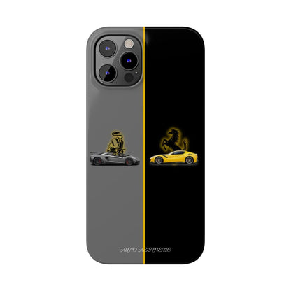 Lamborghini vs Ferrari Phone Case