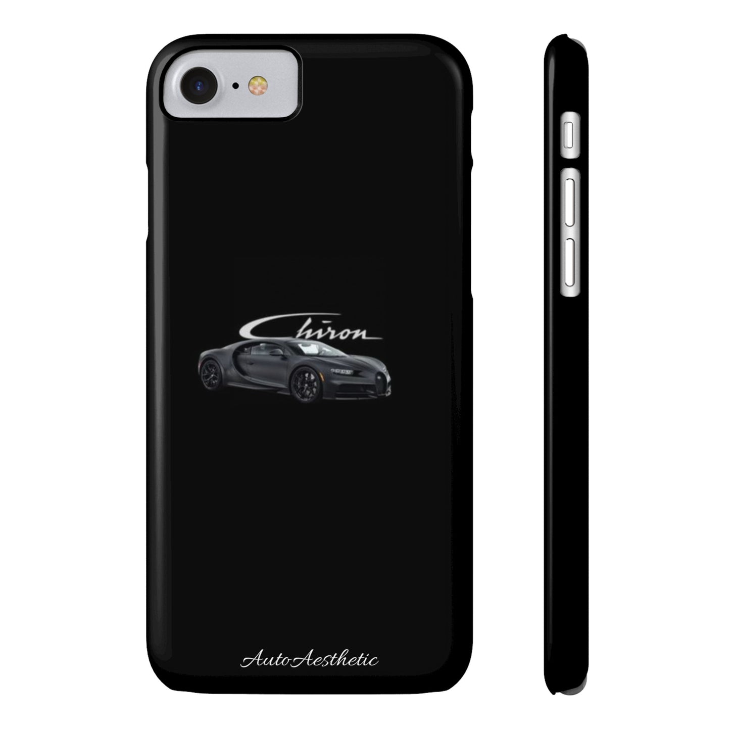 Bugatti chiron black Phone Case