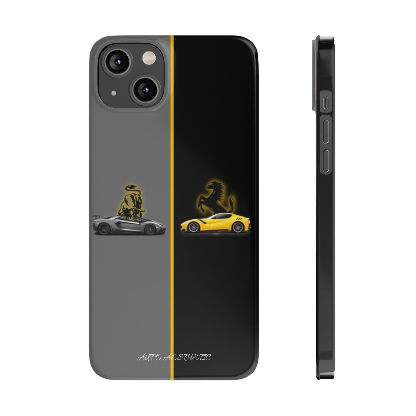 Lamborghini vs Ferrari Phone Case