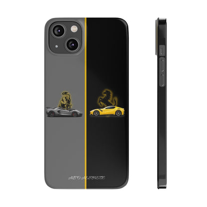 Lamborghini vs Ferrari Phone Case