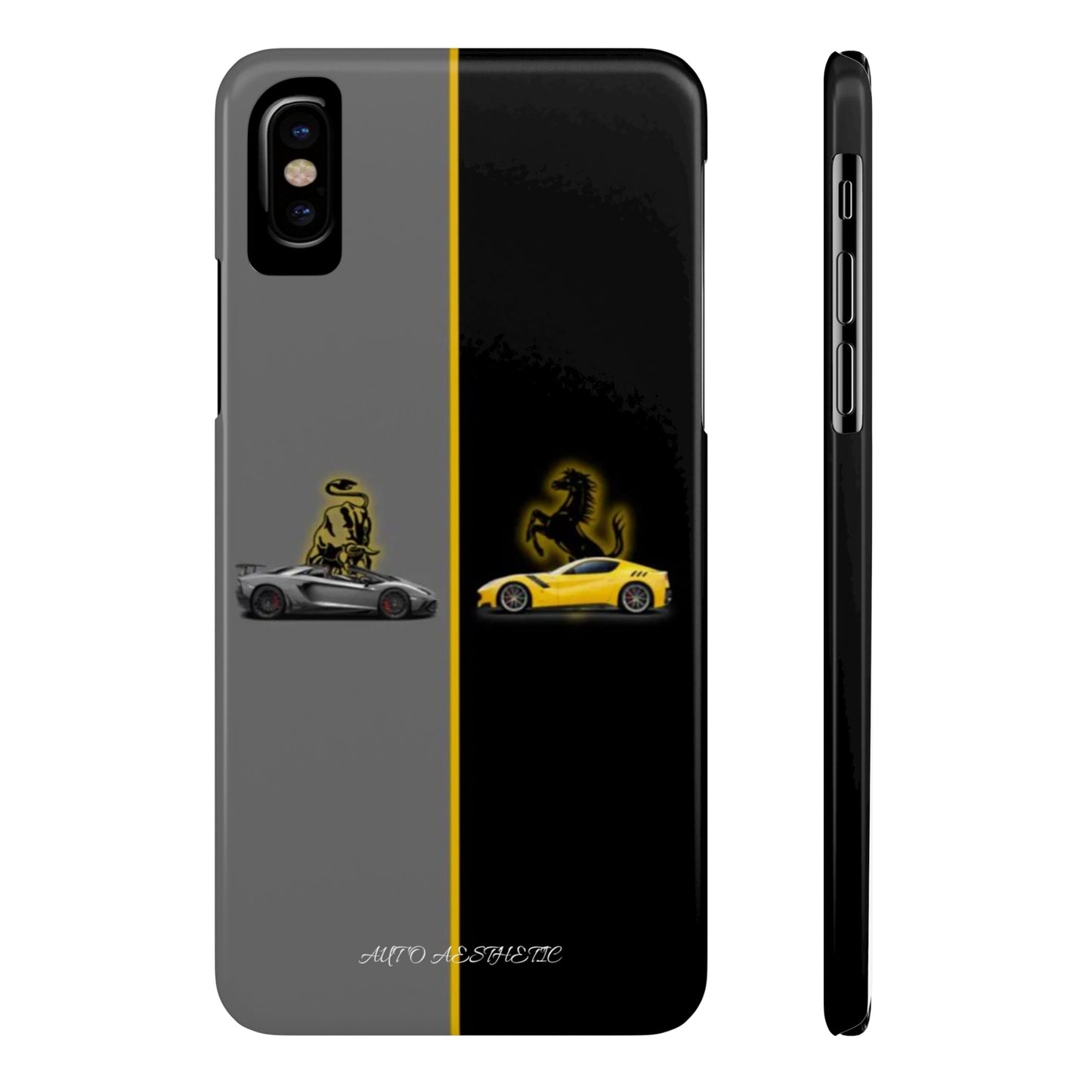 Lamborghini vs Ferrari Phone Case