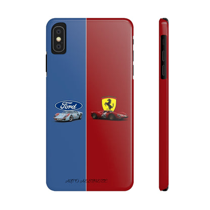 Ferrari vs Ford Phone Case