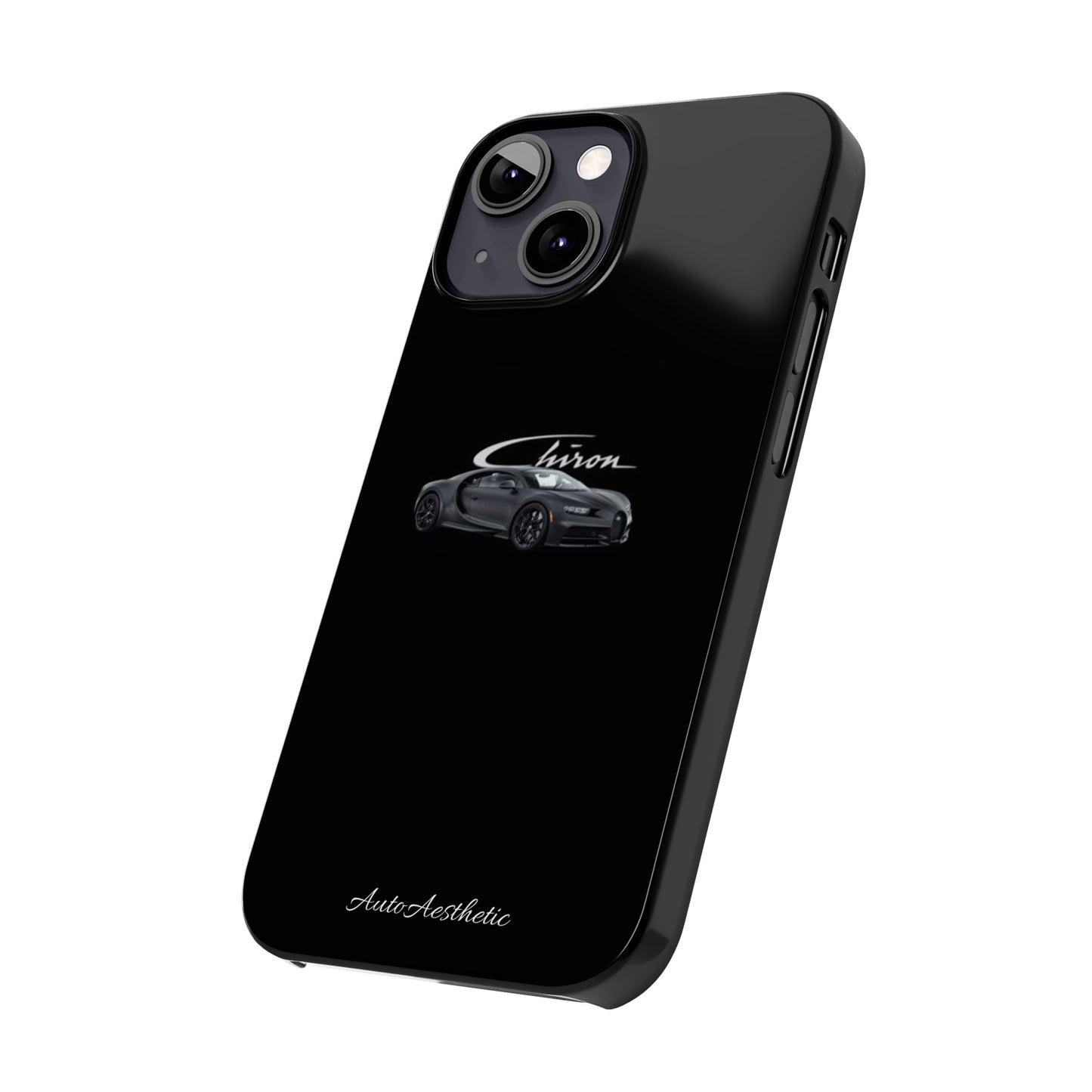 Bugatti chiron black Phone Case