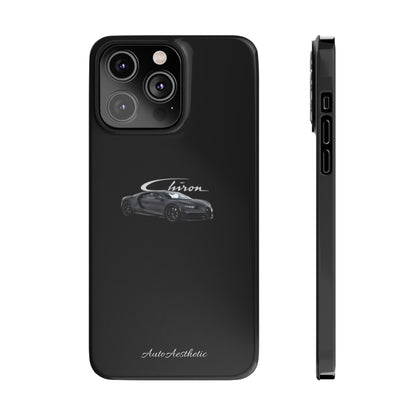 Bugatti chiron black Phone Case