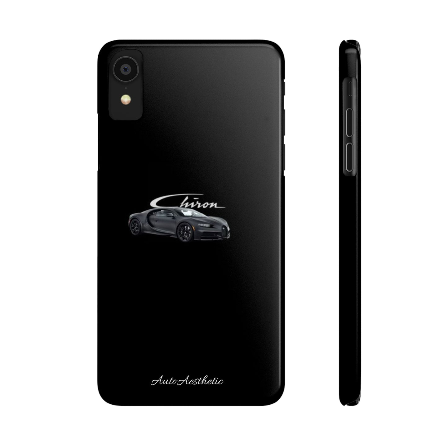 Bugatti chiron black Phone Case