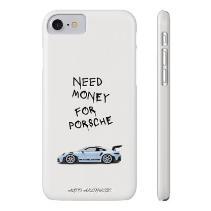 Need money for porsche Phone Case