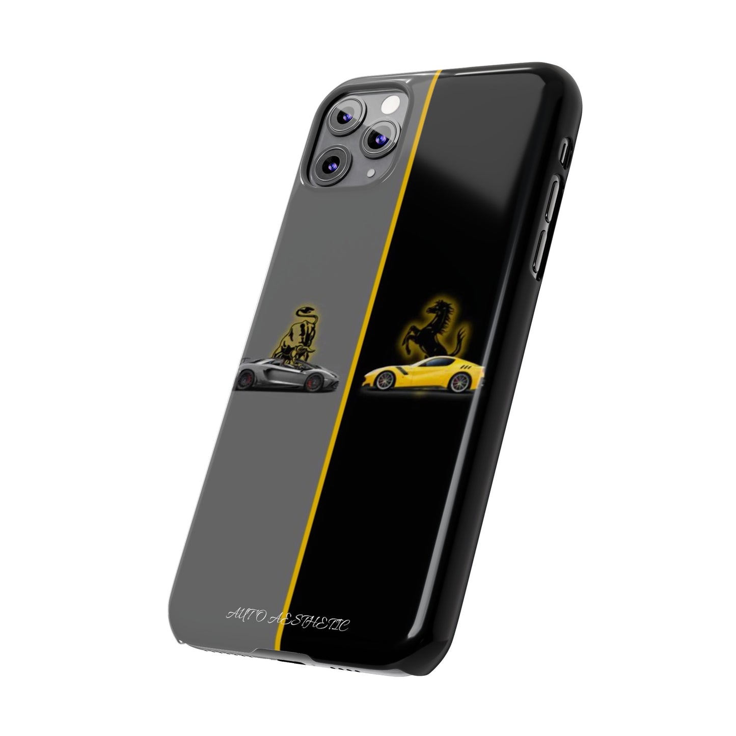 Lamborghini vs Ferrari Phone Case