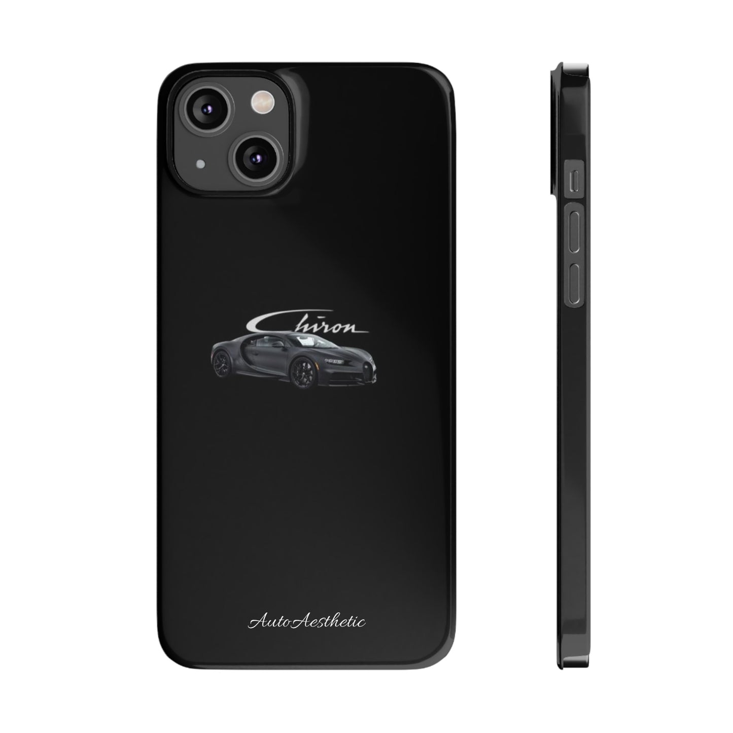 Bugatti chiron black Phone Case