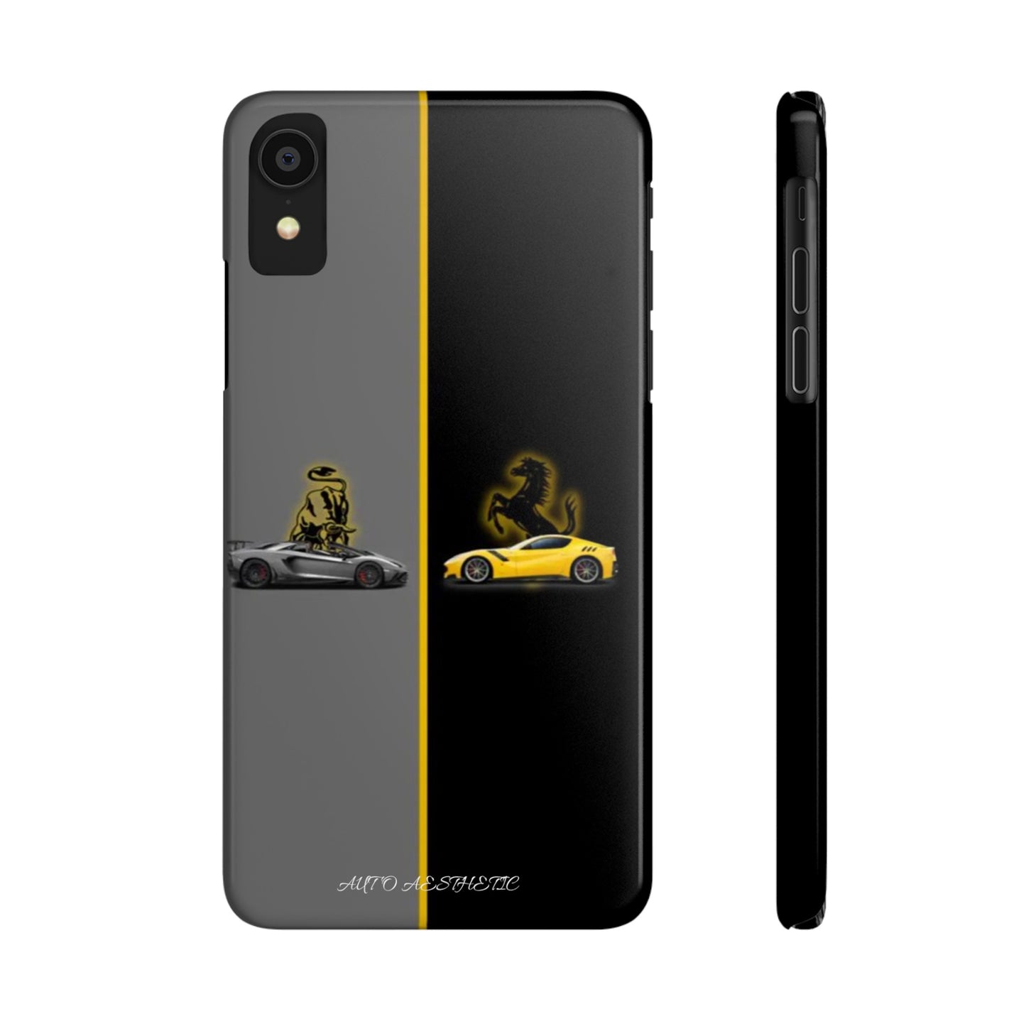 Lamborghini vs Ferrari Phone Case