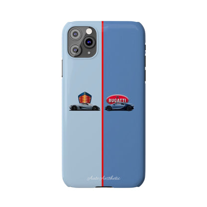 Bugatti vs Koenigsegg Phone Case