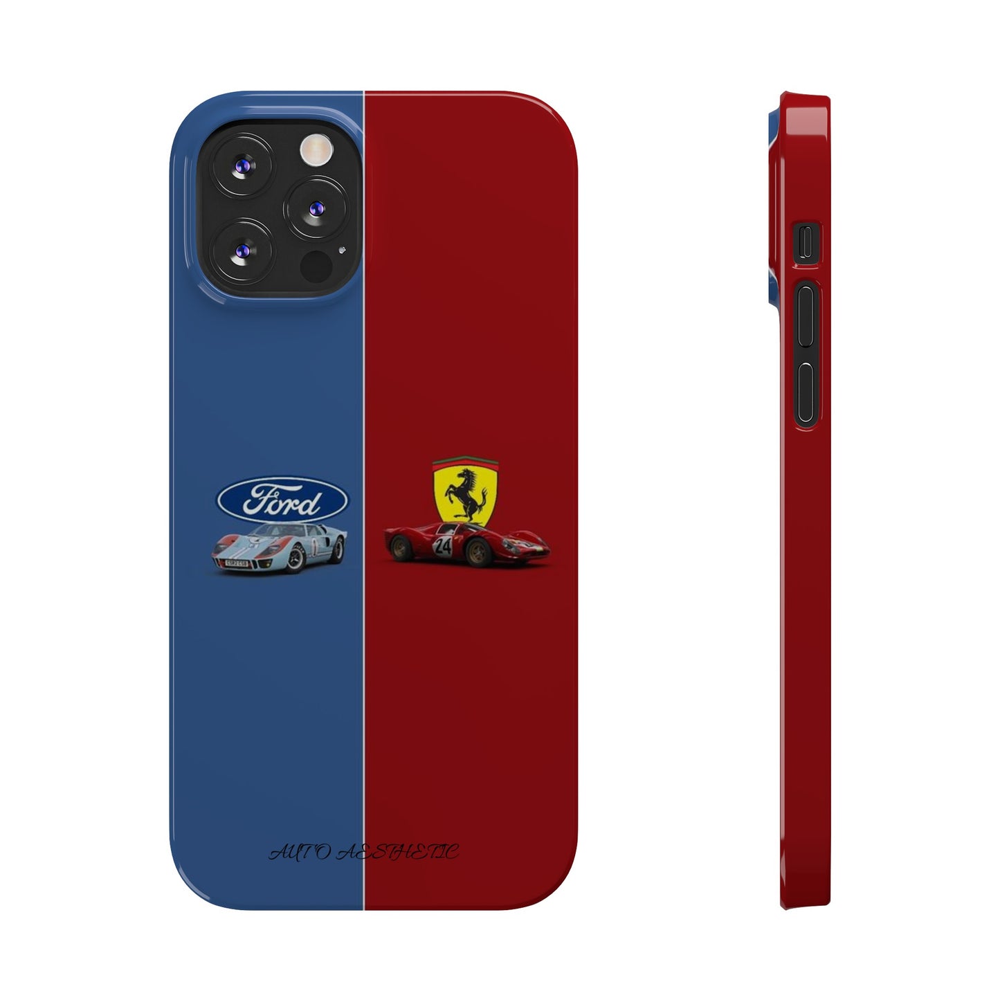 Ferrari vs Ford Phone Case