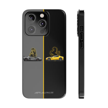 Lamborghini vs Ferrari Phone Case