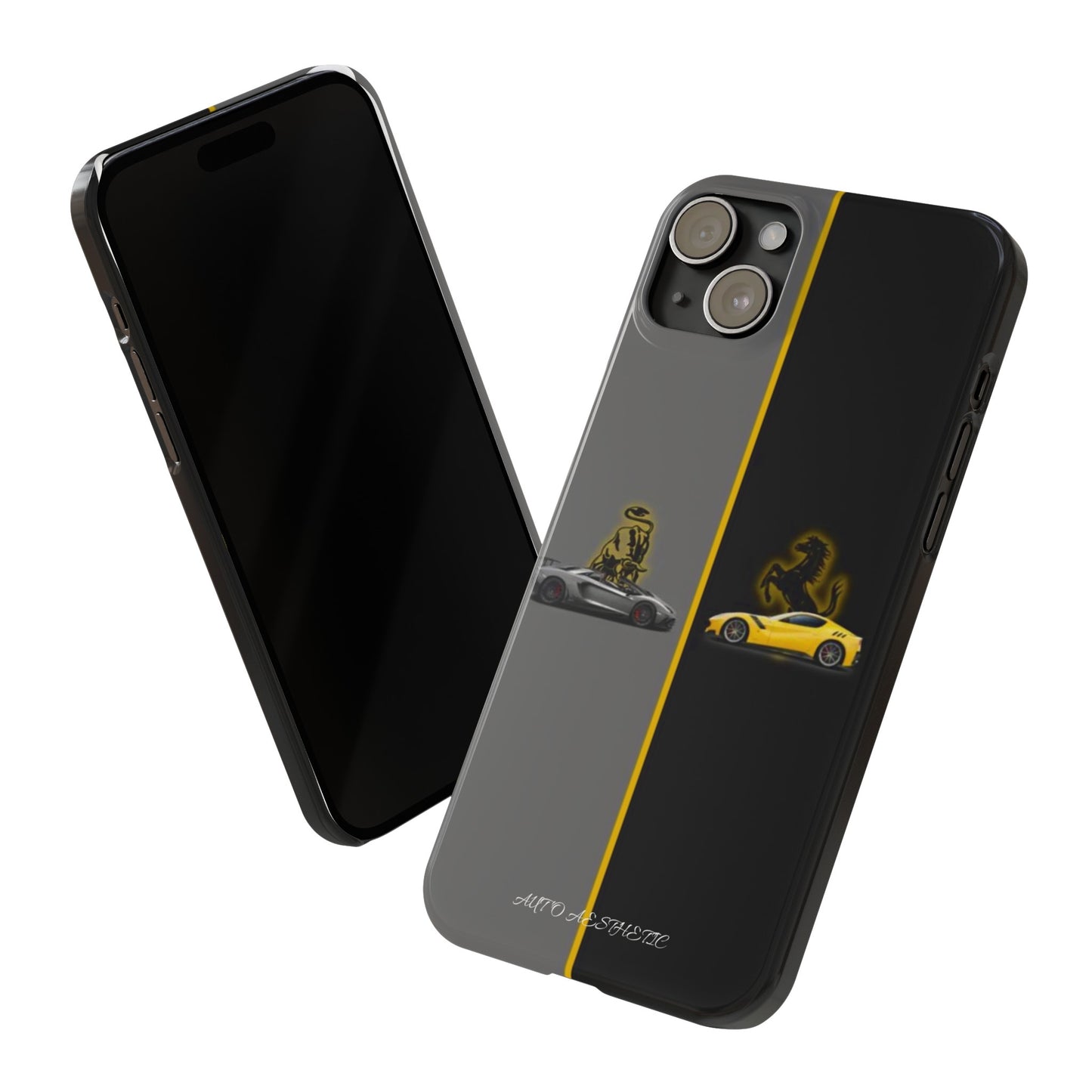 Lamborghini vs Ferrari Phone Case