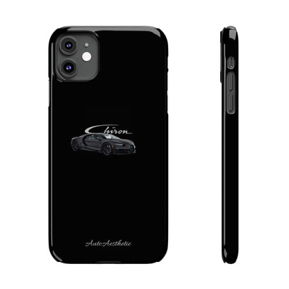 Bugatti chiron black Phone Case