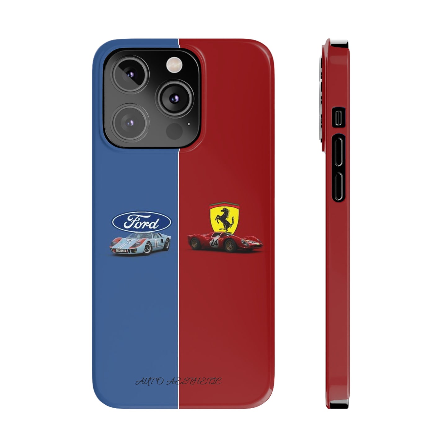 Ferrari vs Ford Phone Case