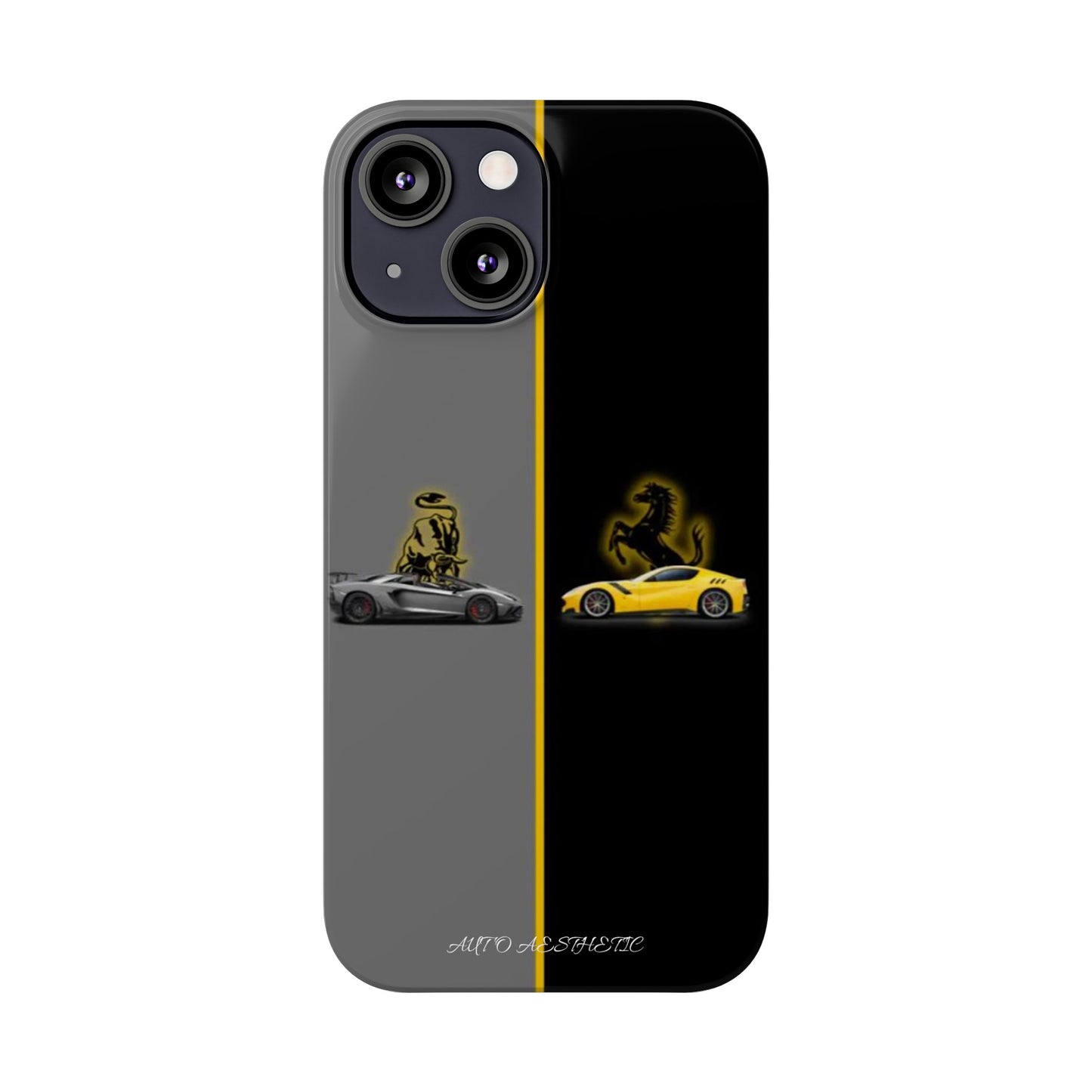 Lamborghini vs Ferrari Phone Case