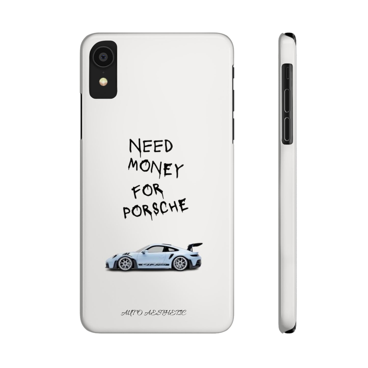 Need money for porsche Phone Case