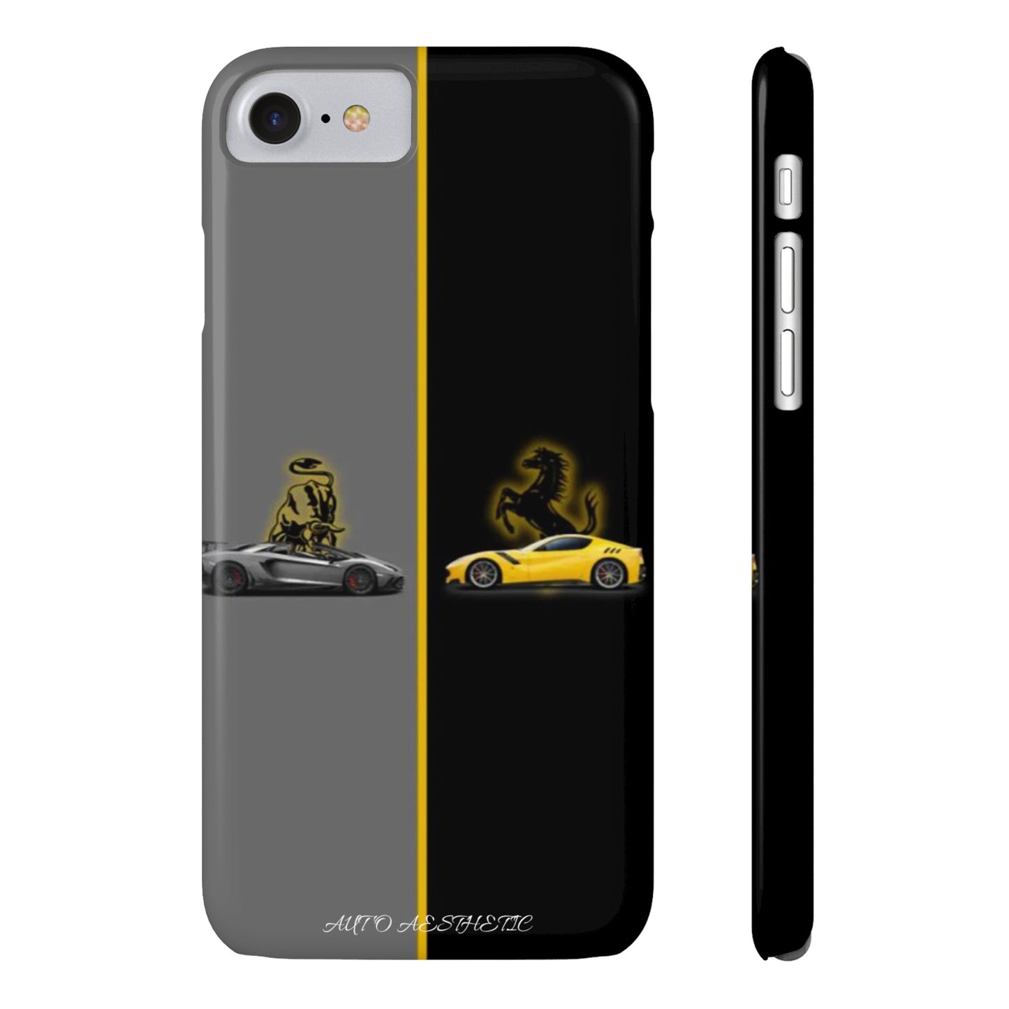 Lamborghini vs Ferrari Phone Case