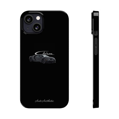 Bugatti chiron black Phone Case