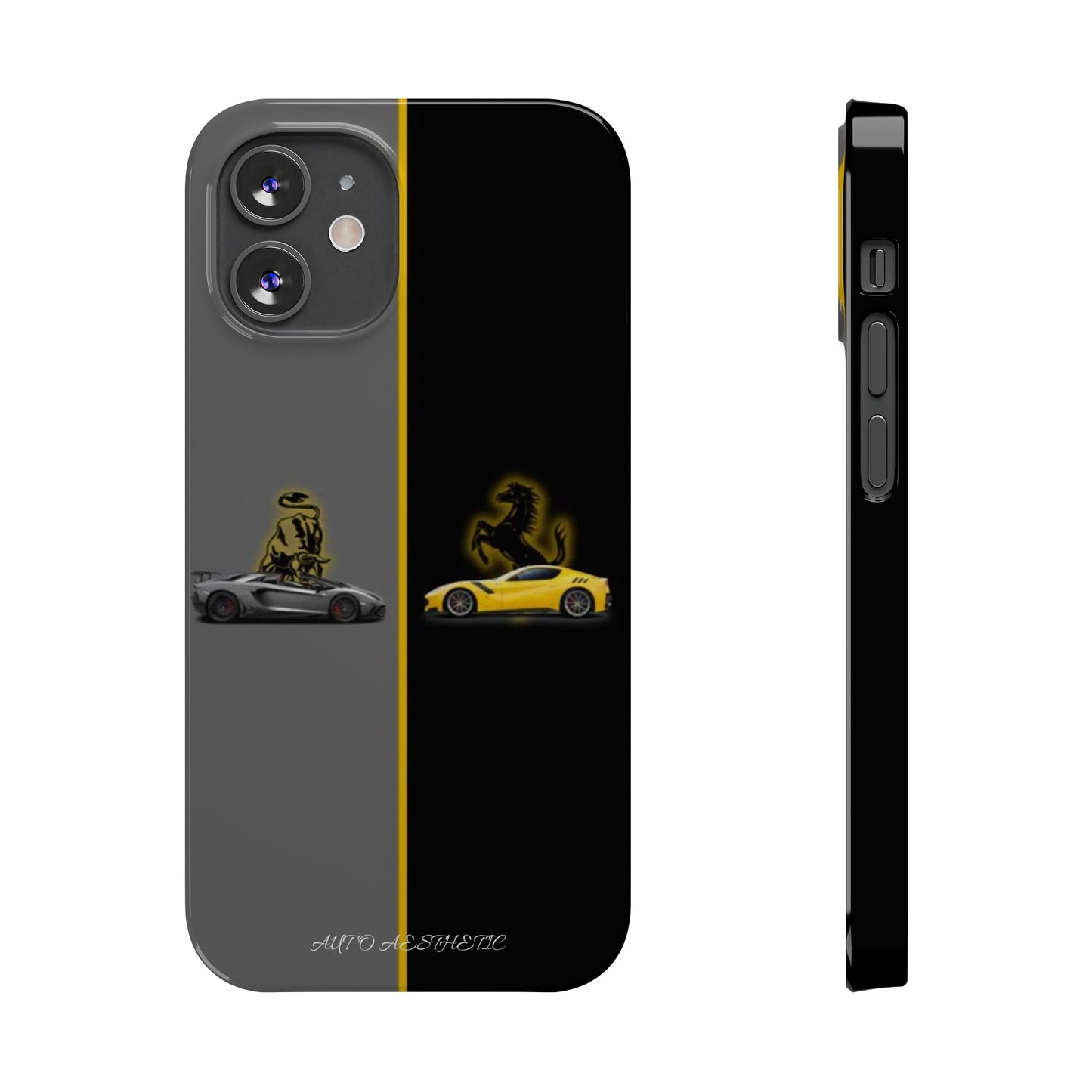 Lamborghini vs Ferrari Phone Case