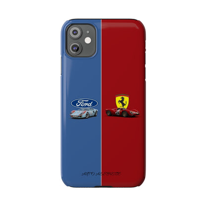 Ferrari vs Ford Phone Case