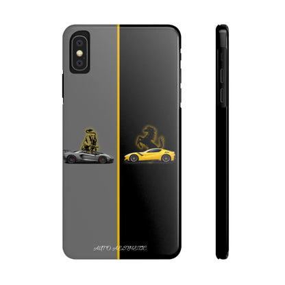 Lamborghini vs Ferrari Phone Case