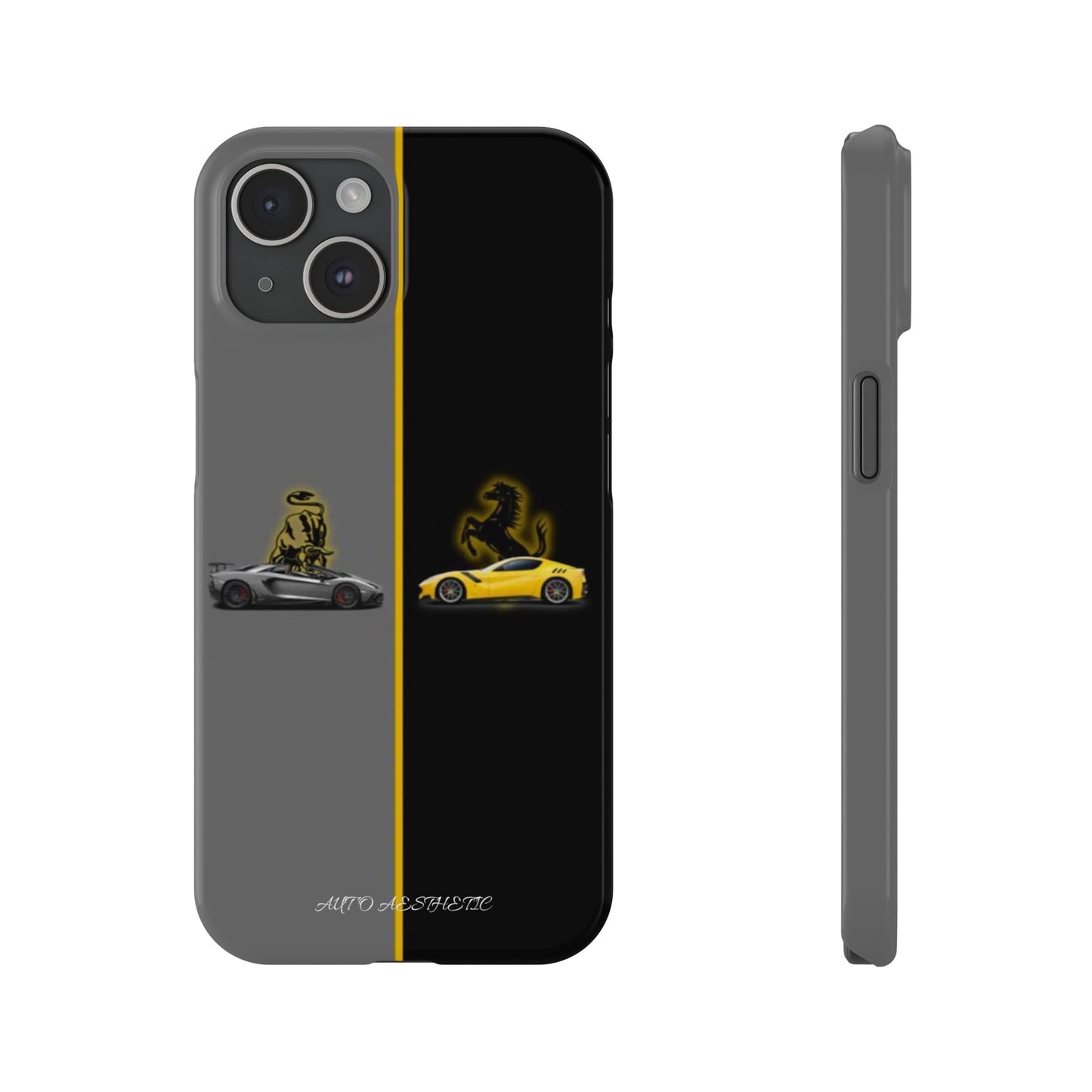 Lamborghini vs Ferrari Phone Case