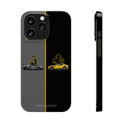 Lamborghini vs Ferrari Phone Case