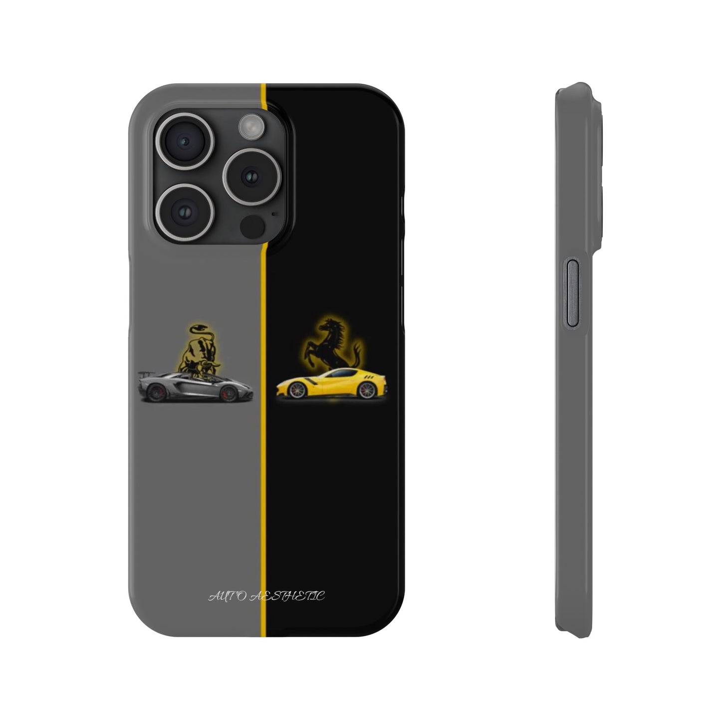 Lamborghini vs Ferrari Phone Case