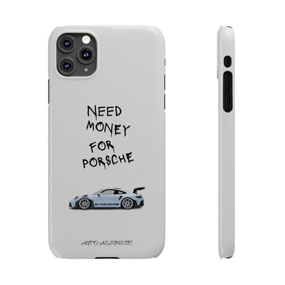 Need money for porsche Phone Case