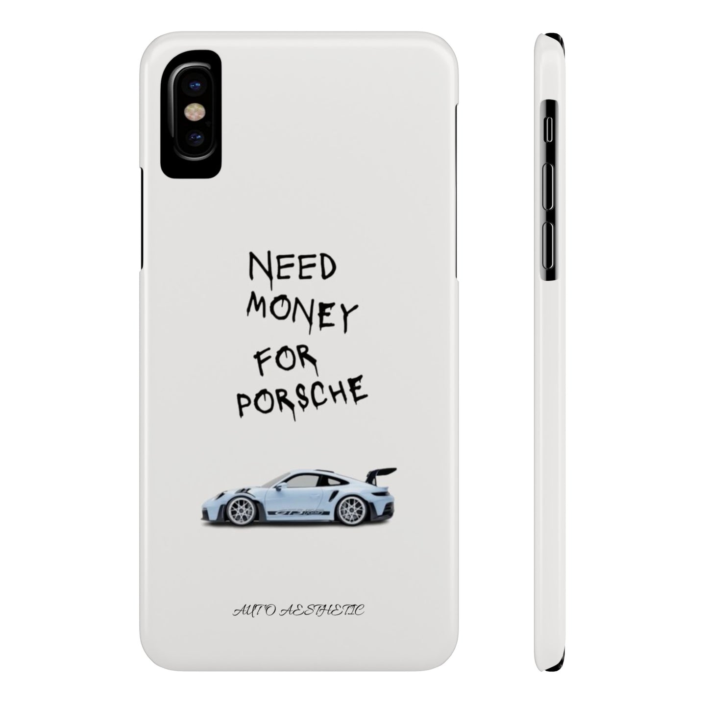 Need money for porsche Phone Case