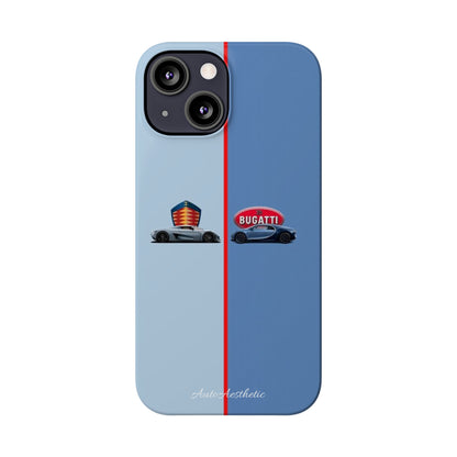 Bugatti vs Koenigsegg Phone Case