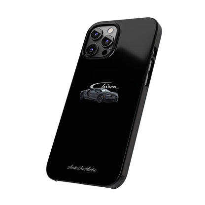 Bugatti chiron black Phone Case