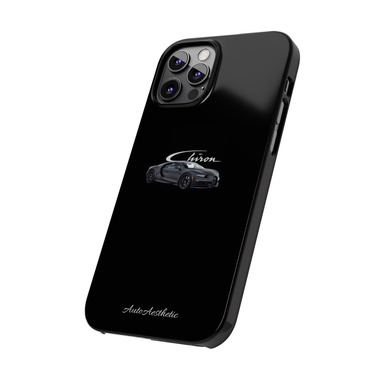 Bugatti chiron black Phone Case