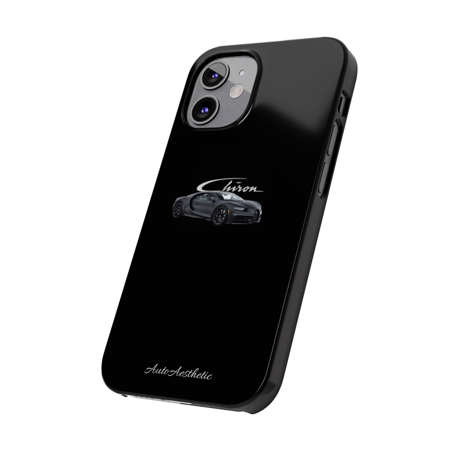 Bugatti chiron black Phone Case