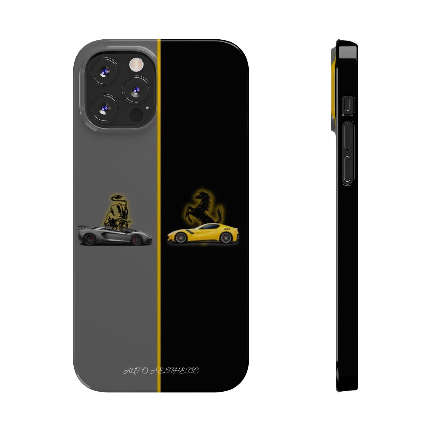 Lamborghini vs Ferrari Phone Case