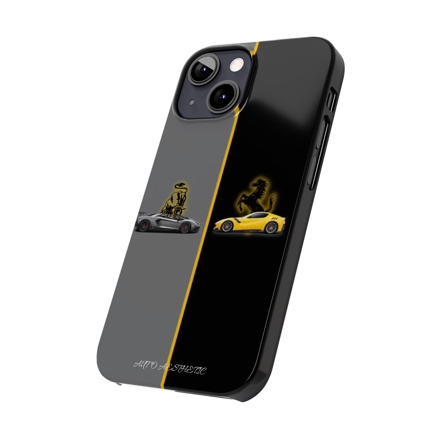 Lamborghini vs Ferrari Phone Case