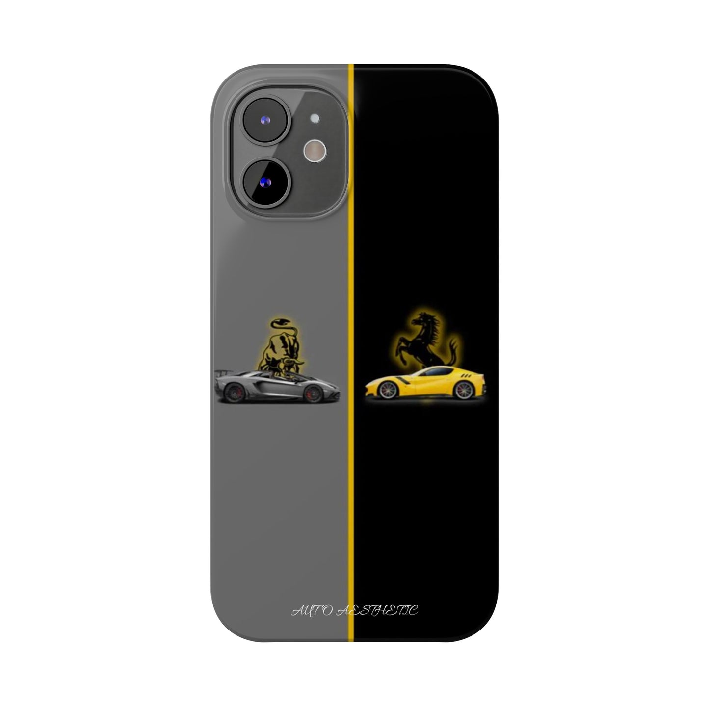 Lamborghini vs Ferrari Phone Case